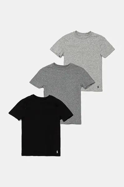 Dětské bavlněné tričko Polo Ralph Lauren 3-pack