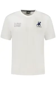 US GRAND POLO SHORT SLEEVE T-SHIRT MEN WHITE