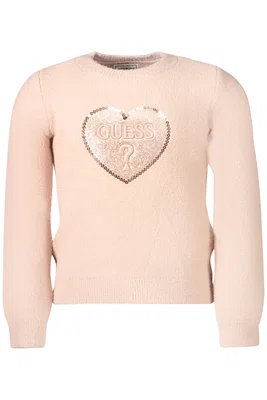 GUESS JEANS SWEATER GIRL PINK