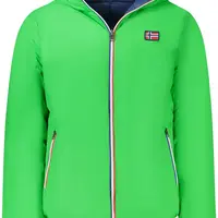 Pánská zelená oboustranná bunda