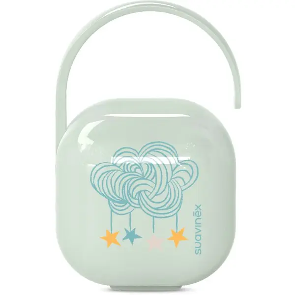 Suavinex Dreams Pacifier Box krabička na dudlík Green 1 ks