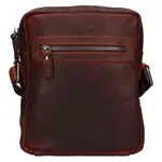 Pánska kožená taška na doklady Lagen Vendelín - hnedá