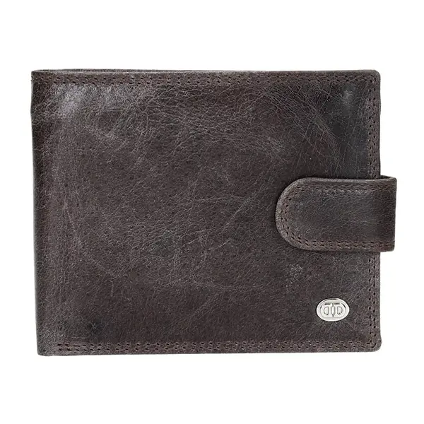 Pánska kožená peňaženka DD Anekta Leo - hnedá