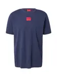 HUGO Tričko 'Diragolino212'  námornícka modrá / červená