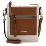 Dámská kabelka na mobil a doklady Tamaris Rikke - krémovo-hnědá