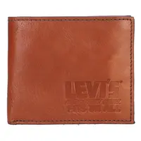Pánská kožená peněženka Levis Almes - hnědá