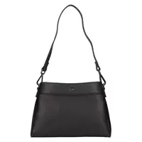 Dámská kožená kabelka Lagen Alethe - černá