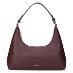 Dámska kabelka cez rameno Calvin Klein Silenc - tmavo hnedá