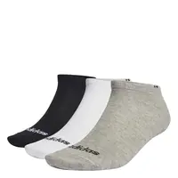 adidas Thin Linear Low-Cut Socks 3 Pairs S
