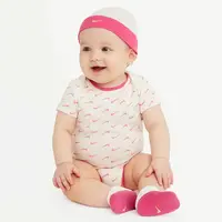 Nike  3pc swoosh set 6-12m