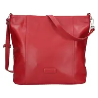 Dámská kožená kabelka přes rameno Katana Botilda - červená