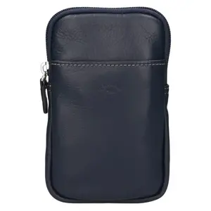 Dámska kožená kabelka na mobil a doklady Katana Anastesa - tmavo modrá