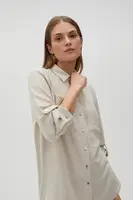 Marisse Women's Shirt L-Ko-4613 L.Beige