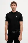 Tričko Karl Lagerfeld pánské, černá barva, 554221.755050
