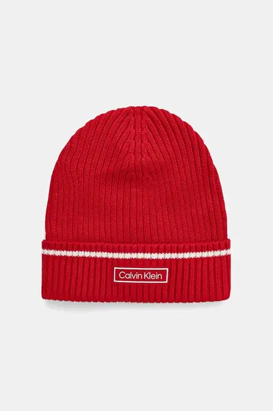 Dětská čepice s příměsí vlny Calvin Klein