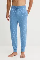 Bavlněné pyžamové kalhoty Polo Ralph Lauren černá barva, 714899500