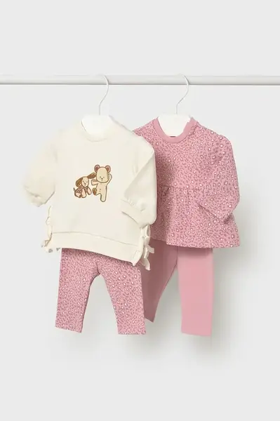 Kojenecká sada Mayoral Newborn růžová barva, 2726