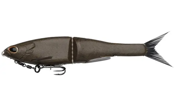 Berkley gumová nástraha powerbait nessie green pumpkin - 12 cm 11 g