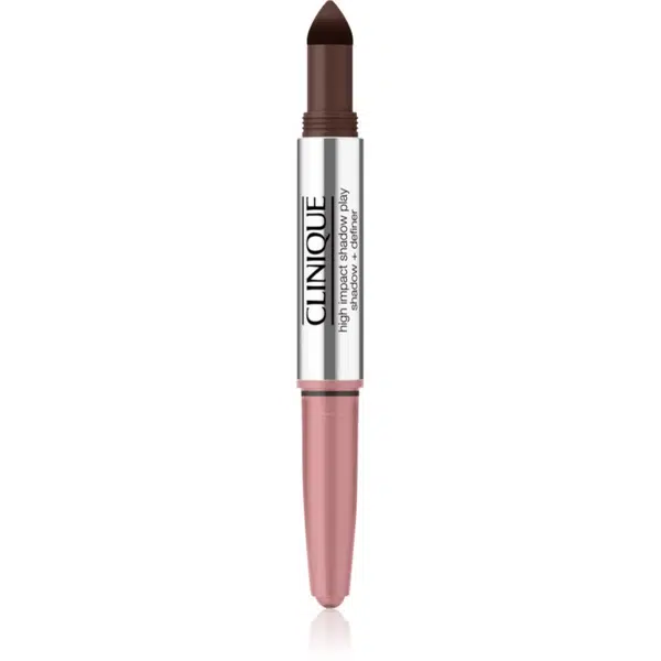 Clinique High Impact™ Shadow Play oční stíny v tužce duo odstín Pink + Black Honey 1.9 g