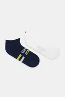 Kotníkové ponožky Tommy Jeans 2-pack tmavomodrá barva, 701236736