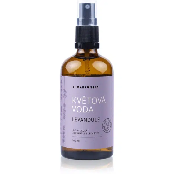 Almara Soap Květová Voda Levandule pleťová voda pro zklidnění pleti 100 ml