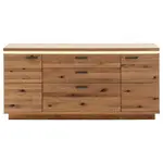 Linea Natura ŠIROKÁ KOMODA, trámový dub, barvy dubu, 180/84/44 cm