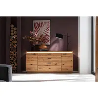 Linea Natura ŠIROKÁ KOMODA, trámový dub, barvy dubu, 180/84/44 cm