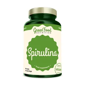 GreenFood Nutrition Spirulina 90 kapslí