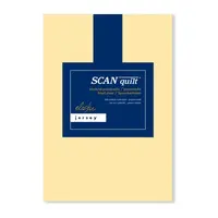 SCANquilt napínací prostěradlo JERSEY ELASTIC LYCRA banánová 90 x 200 cm (výška matrace do 30 cm)