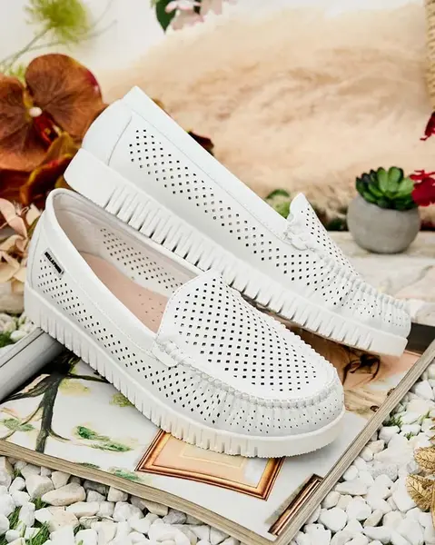 Resti Women's leather moccasins Nafis