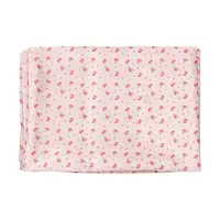 Saténový povlak na polštář The Vintage Cosmetics Company Rose Pillowcase 75 x 50 cm růžová barva