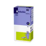MATOPAT Ambulex nepudrované nitrilové rukavice violet S 100 kusů