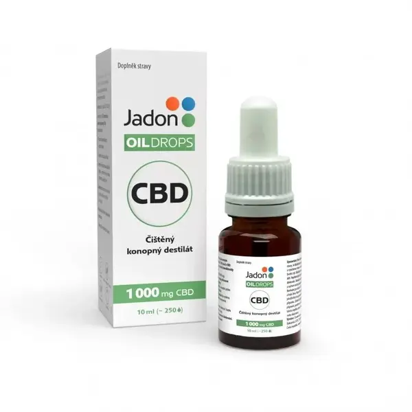 Jadon Oil Drops konopný olej CBD 10% 10ml