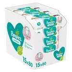 PAMPERS Sensitive obrúsky 15 x 80 ks