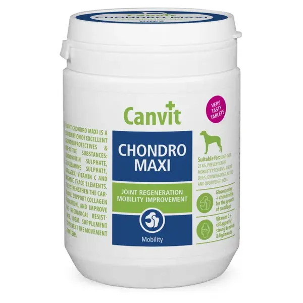 CANVIT Chondro Maxi ochutené pre psov 500 g