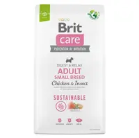 BRIT Care Sustainable Adult Small Breed granule pre psov 1 ks, Hmotnosť balenia: 3 kg