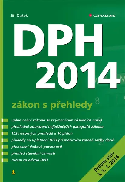 DPH 2014 - zákon s přehledy, Dušek Jiří