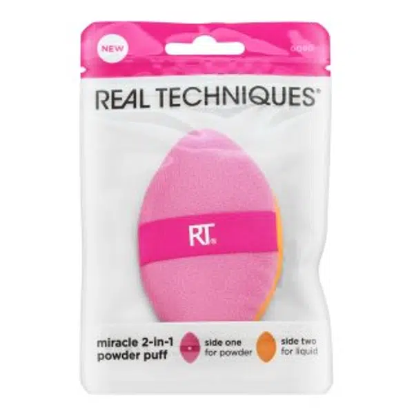 Real Techniques Miracle 2-In-1 Powder Puff hubka na púder
