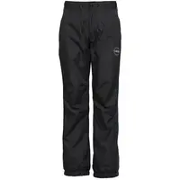 Lewro BARKER Dětské šusťákové kalhoty, černá, velikost 128-134