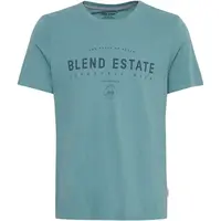 BLEND REGULAR FIT Pánské tričko, světle modrá, velikost