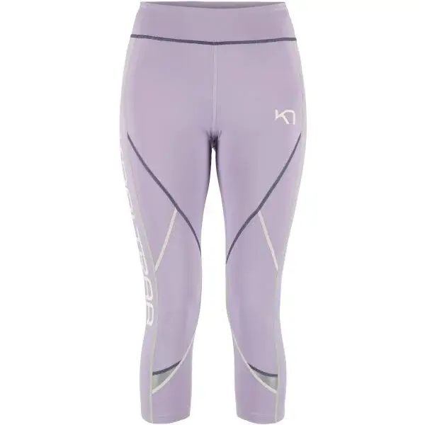 KARI TRAA LOUISE 2.0 3/4 Dámské 3/4 legíny, fialová, velikost