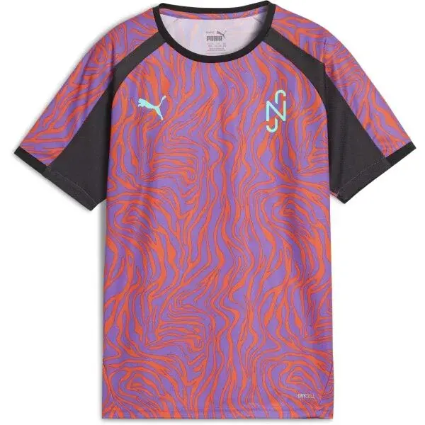 Puma NEYMAR JR CREATIVITY JERSEY JR Dětské fotbalové triko, fialová, velikost