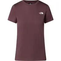 The North Face W S/S SIMPLE DOME SLIM TEE Dámské tričko, vínová, velikost