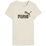 Puma ESSENTIALS ANIMAL GRAPHIC TEE Dámské tričko, béžová, velikost