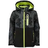 Lewro YASU Dětská softshellová bunda, tmavě šedá, velikost 116-122