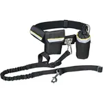 TRIXIE HANDS FREE BELT + LEASH Běžecký pás s vodítkem, černá, velikost