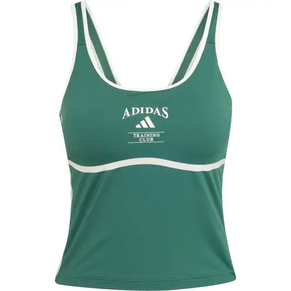 adidas HERITAGE Dámské tílko, tmavě zelená, velikost