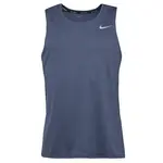 Nike MILER Pánské tílko, tmavě modrá, velikost