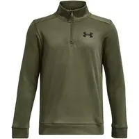 Under Armour ARMOUR FLEECE 1/4 ZIP Chlapecká mikina, khaki, velikost XL