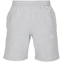 Umbro FRENCH TERRY SHORT ESSENTIALS Pánské teplákové kraťasy, šedá, velikost